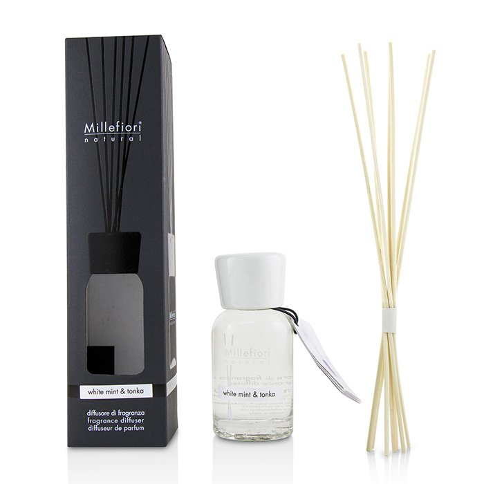 Millefiori Natural Fragrance Diffuser - White Mint & Tonka 100ml/3.38ozProduct Thumbnail