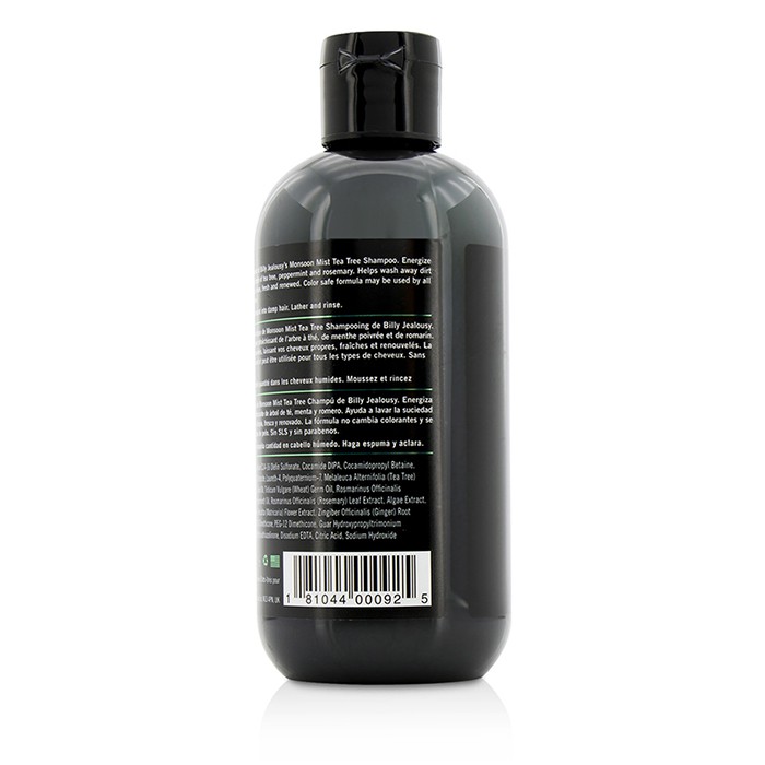 Billy Jealousy Monsoon Mist Tea Tree Shampoo (Energizing Cleanser) 236ml/8ozProduct Thumbnail