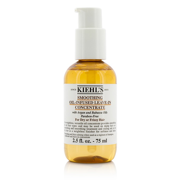 Kiehl's Smoothing Oil-Infused Leave-In Concentrate (For Dry or Frizzy Hair) 75ml/2.5ozProduct Thumbnail