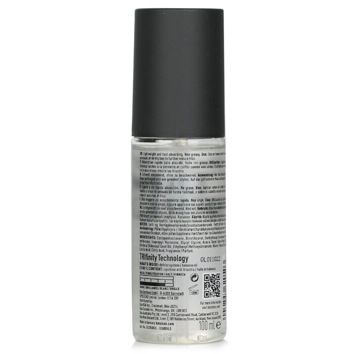 KMS California Tame Frizz De-Frizz Oil (Provides Frizz & Humidity Control For Up To 3 Days) 100ml/3.3ozProduct Thumbnail