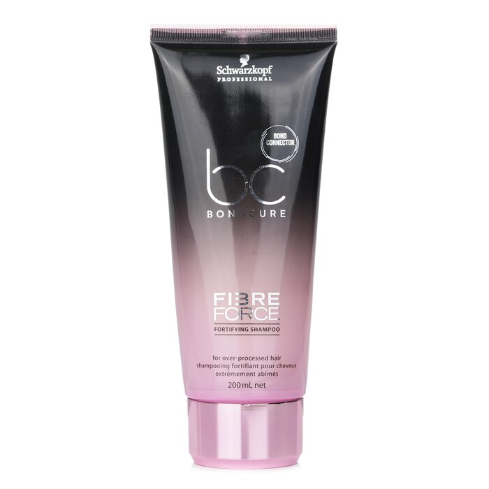 Schwarzkopf BC Bonacure Fibre Force Fortifying Shampoo (For Over-Processed Hair)  200ml/6.8ozProduct Thumbnail