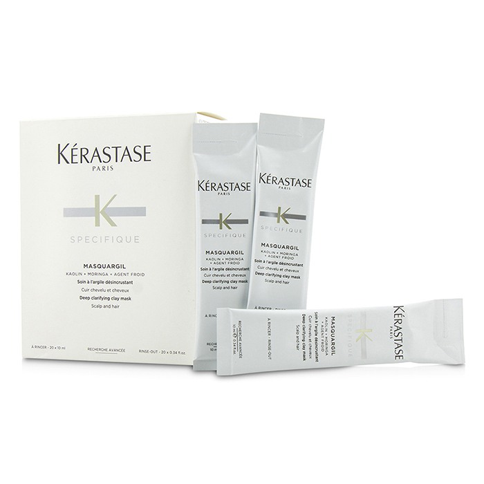Kerastase Specifique Masquargil Deep Clarifying Clay Mask (Scalp and Hair) 20x10ml/0.34ozProduct Thumbnail