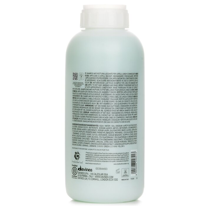 Davines Melu Shampoo Mellow Anti-Breakage Lustrous Shampoo (For Long or Damaged Hair) 1000ml/33.8ozProduct Thumbnail