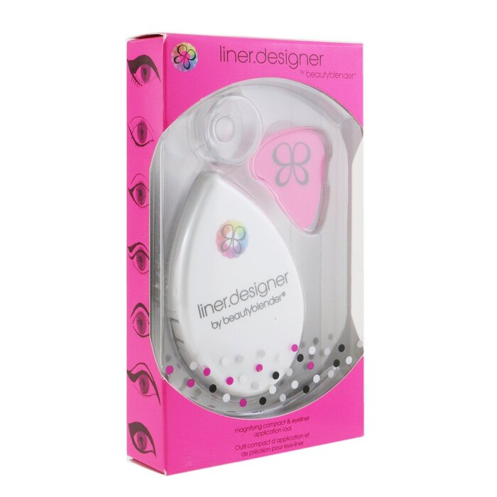 BeautyBlender Liner Designer (1x Eyeliner Application Tool, 1x Magnifying Mirror Compact, 1x Suction Cup) 3pcsProduct Thumbnail