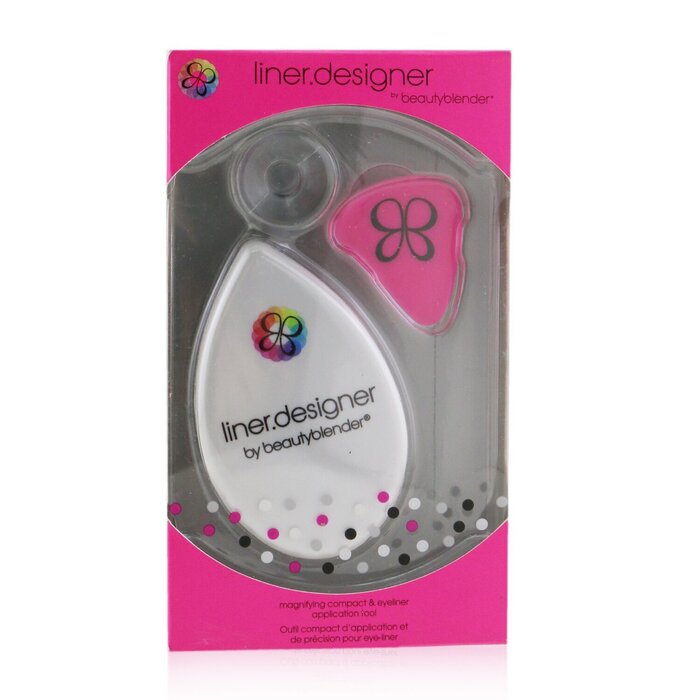 BeautyBlender Liner Designer (1x Eyeliner Application Tool, 1x Magnifying Mirror Compact, 1x Suction Cup) 3pcsProduct Thumbnail