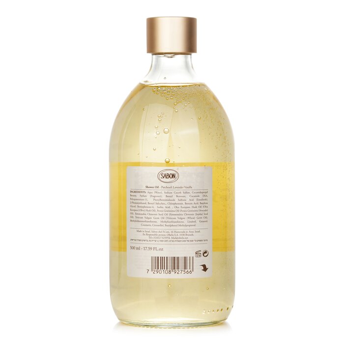 Sabon Shower Oil - Patchouli Lanvender Vanilla 500ml/17.59ozProduct Thumbnail