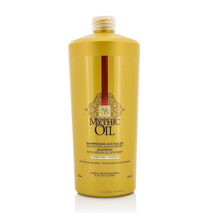 L'Oreal Professionnel Mythic Oil Shampoo with Argan Oil & Myrrh (Thick Hair) 1000ml/33.8ozProduct Thumbnail
