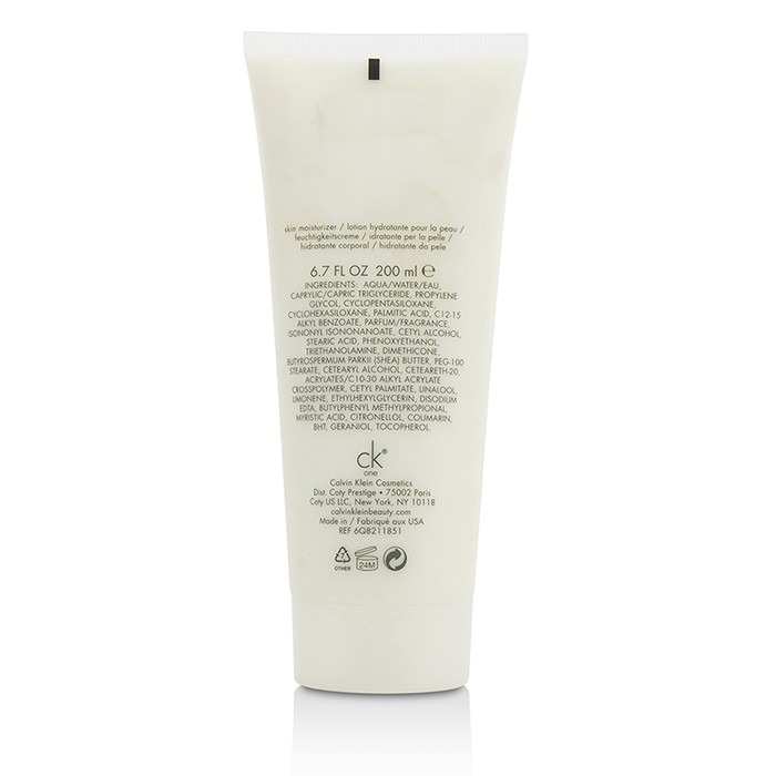 Calvin Klein CK 卡爾文·克雷恩 (卡文克萊) CK One潤膚乳(無盒裝) 200ml/6.7ozProduct Thumbnail
