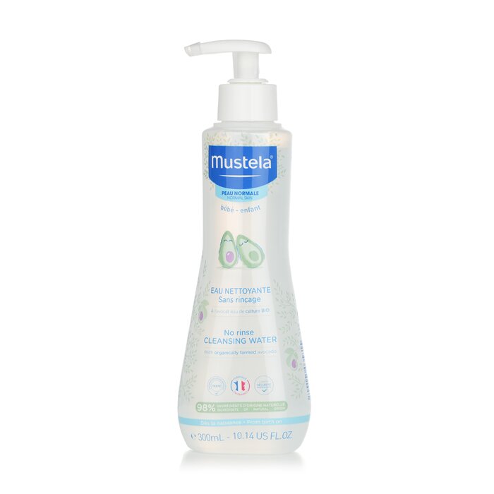 Mustela No Rinse Cleansing Water (Face & Diaper Area) - For Normal Skin  300ml/10.14ozProduct Thumbnail