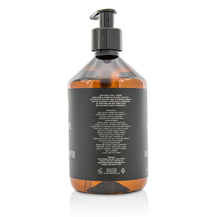 Gentlemen's Tonic Babassu and Bergamot Daily Shampoo 500ml/16.9ozProduct Thumbnail