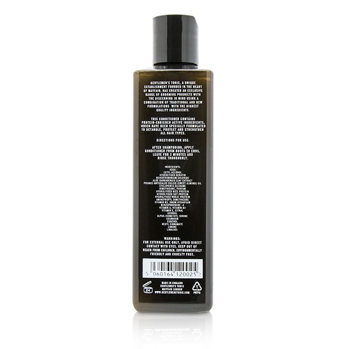 Gentlemen's Tonic Babassu and Bergamot Protein Conditioner 250ml/8.4ozProduct Thumbnail