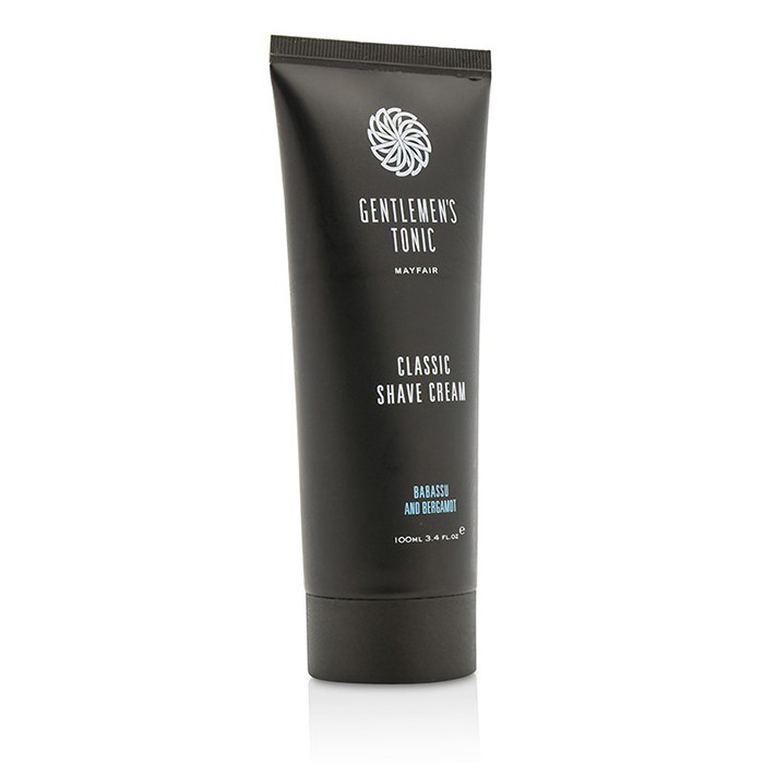 Gentlemen's Tonic Classic Shave Cream - Babassu & Bergamot 100ml/3.4ozProduct Thumbnail