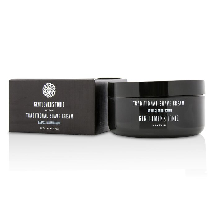 Gentlemen's Tonic Traditional Shave Cream - Babassu And Bergamot 125ml/4.4ozProduct Thumbnail