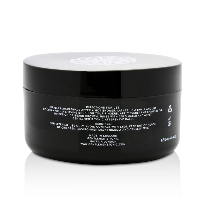 Gentlemen's Tonic Traditional Shave Cream - Babassu And Bergamot 125ml/4.4ozProduct Thumbnail