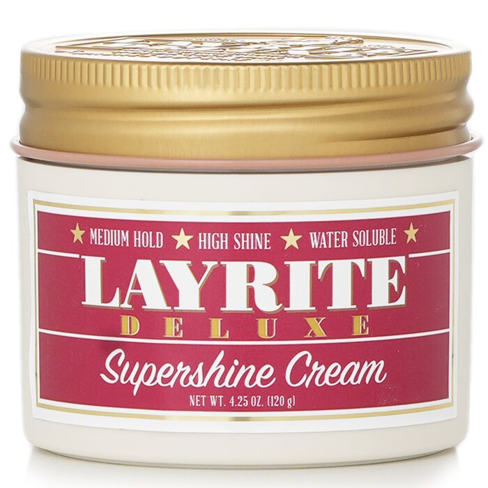 Layrite Supershine Cream (Medium hold, høy glans, vannløselig) 120g/4.25ozProduct Thumbnail