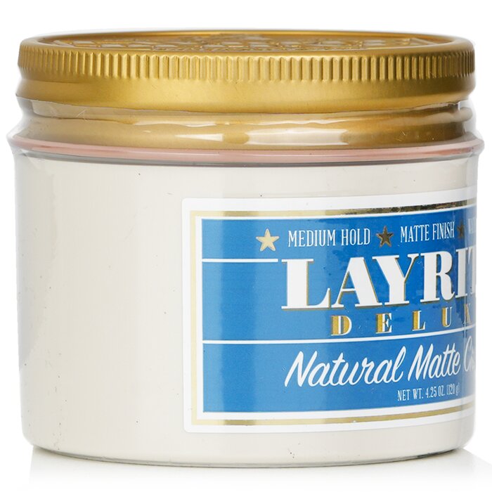Layrite Natural Matte Cream (Medium Hold, Matte Finish, Water Soluble)  120g/4.25ozProduct Thumbnail