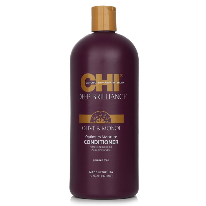 CHI Deep Brilliance Olive & Monoi Optimum Moisture Conditioner 946ml/32ozProduct Thumbnail