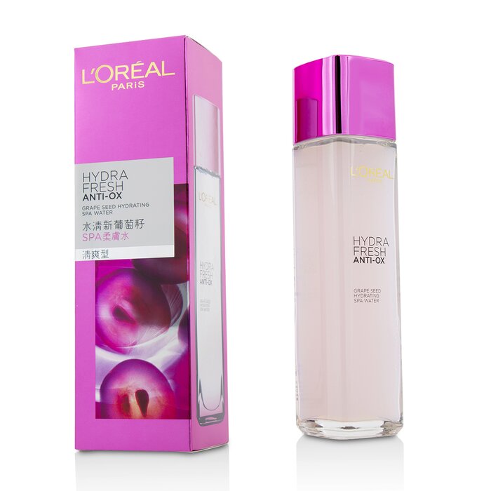 L'Oreal Hydrafresh Anti-Ox Grape Seed Hydrating SPA Water 130ml/4.3ozProduct Thumbnail