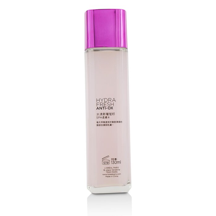 L'Oreal Hydrafresh Anti-Ox Grape Seed Hydrating SPA Water 130ml/4.3ozProduct Thumbnail