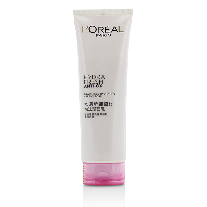 L'Oreal Hydrafresh Anti-Ox Grape Seed Hydrating Creamy Foam 125ml/4.2ozProduct Thumbnail