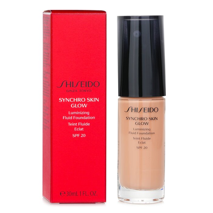 Shiseido skin glow тональный