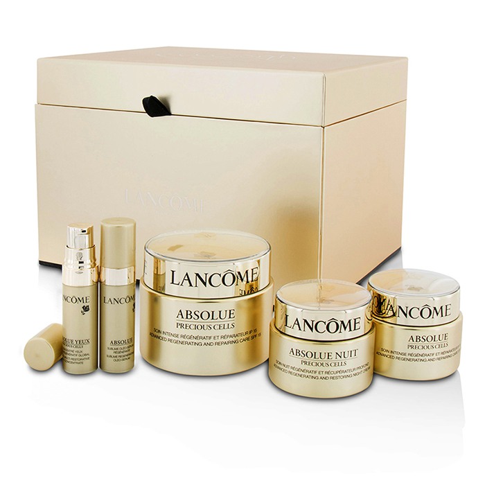 Lancome Absolue Precious Cells Set: Repairing Care SPF 15 50ml&15ml + Night Cream 15ml + Oleo-Serum 5ml + Eye Concentrate 5ml 5pcsProduct Thumbnail