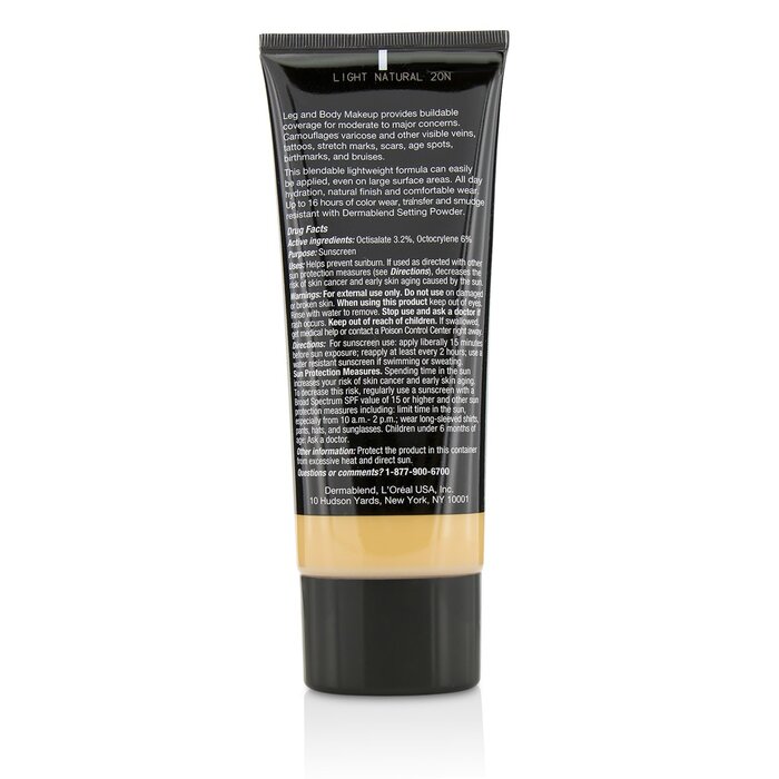 Dermablend Leg and Body Make Up Buildable Liquid Body Foundation Sunscreen Broad Spectrum SPF 25 100ml/3.4ozProduct Thumbnail