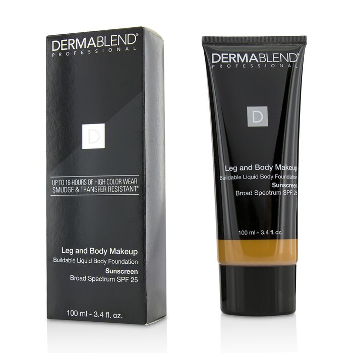 Dermablend Leg and Body Make Up Buildable Liquid Body Foundation Sunscreen Broad Spectrum SPF 25 100ml/3.4ozProduct Thumbnail