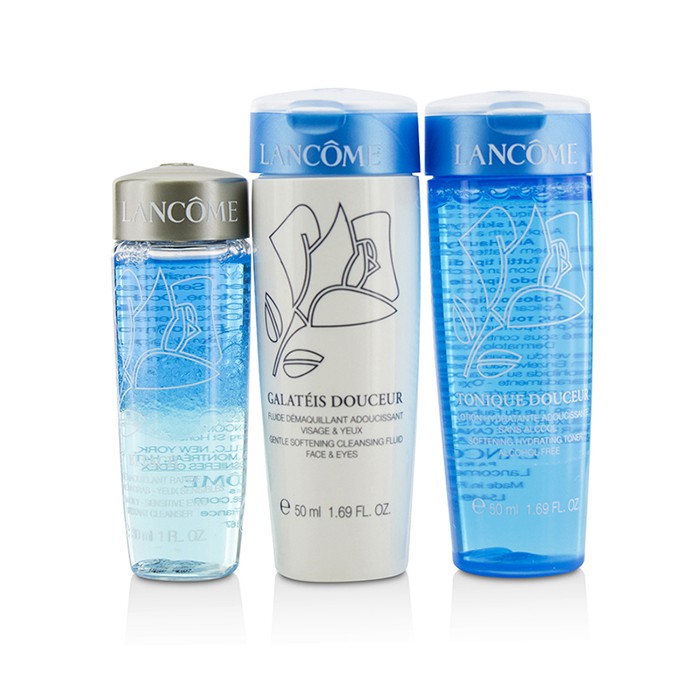 Lancome Trio Demaquillant Face Treatment Travel Kit: Galateis Douceur 50ml + Tonique Douceur 50ml + Bi-Facil 30ml 3pcsProduct Thumbnail