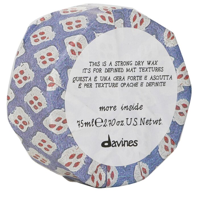 Davines More Inside This Is A Strong Dry Wax (For Defined Mat Textures) 75ml/2.69ozProduct Thumbnail