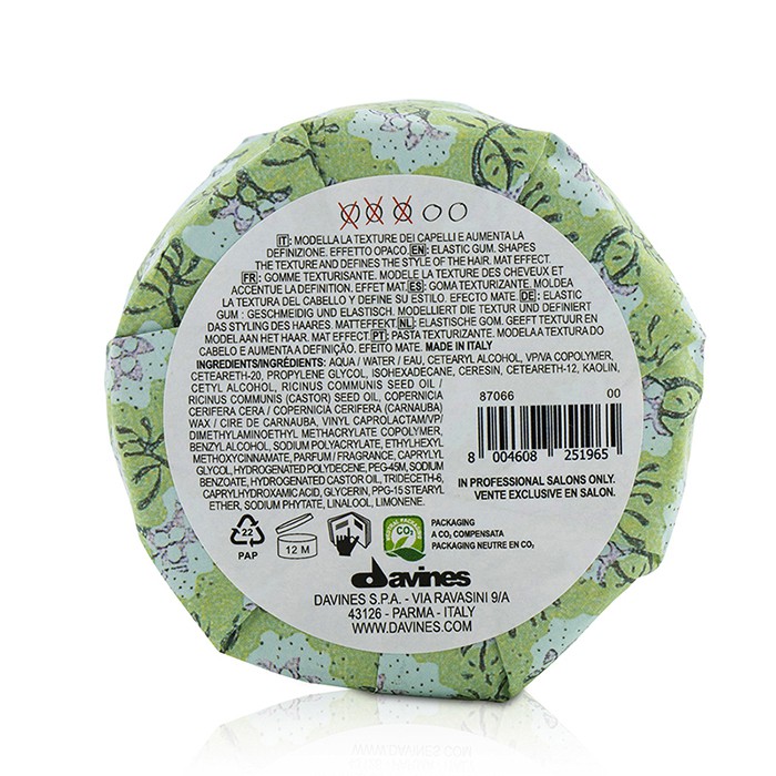 Davines More Inside This Is A Medium Hold Finishing Gum (For Mat, Elastic Textures) 75ml/2.69ozProduct Thumbnail