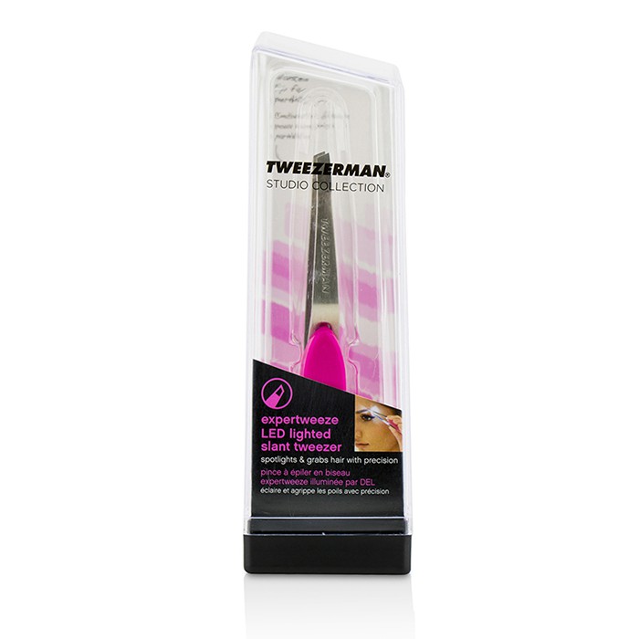 Tweezerman Expertweeze LED Lighted Slant Tweezer (Studio Collection) Picture ColorProduct Thumbnail
