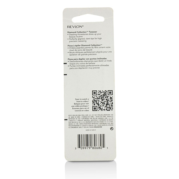 Revlon Slanted Tweezer (Diamond Collection) Picture ColorProduct Thumbnail