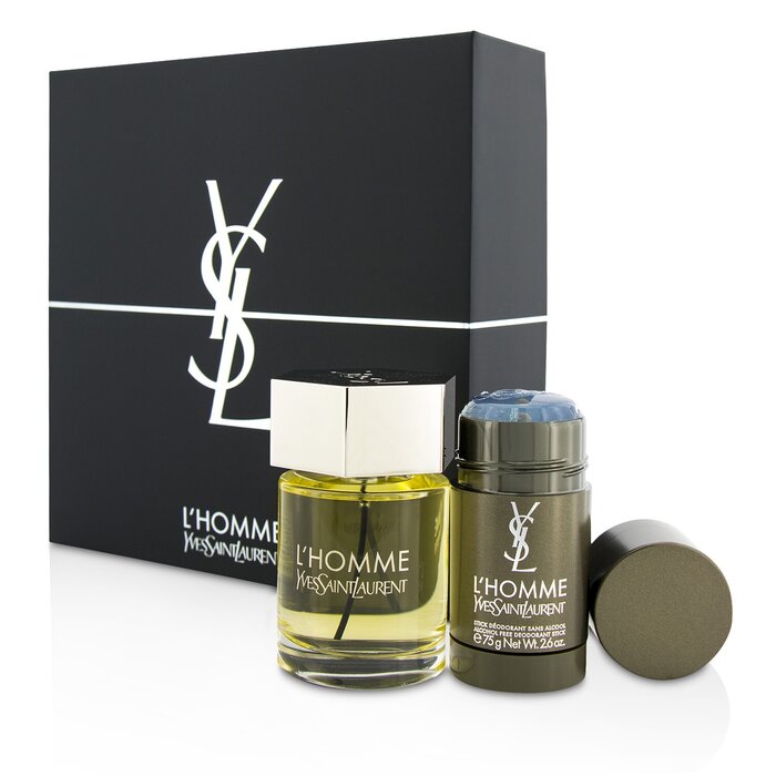 Yves Saint Laurent L'Homme Coffret: Eau De Toilette Spray 100ml/3.3oz + Deodorant Stick 75g/2.6oz 2pcsProduct Thumbnail