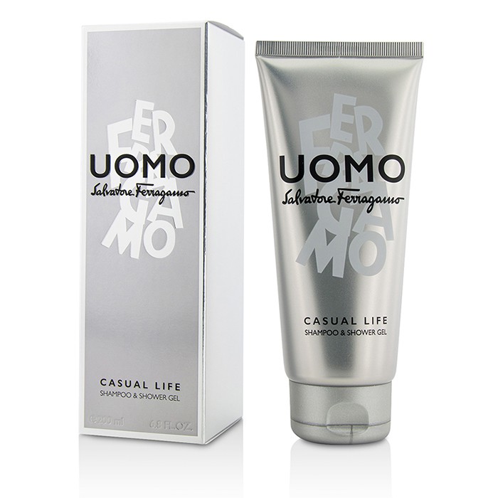 Salvatore Ferragamo 菲拉格慕  Uomo Casual Shampoo & Shower Gel 200ml/6.8ozProduct Thumbnail