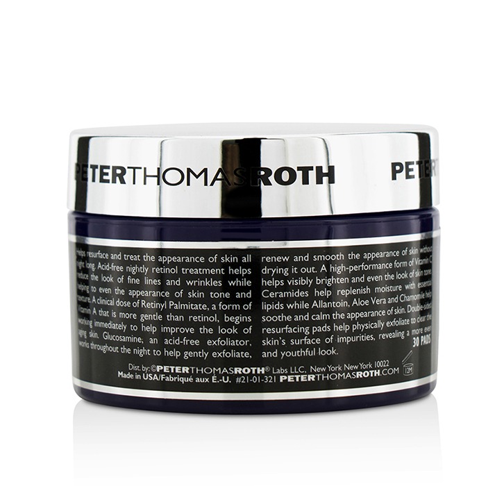 Peter Thomas Roth Retinol Fusion PM Overnight Resurfacing Pads 30padsProduct Thumbnail