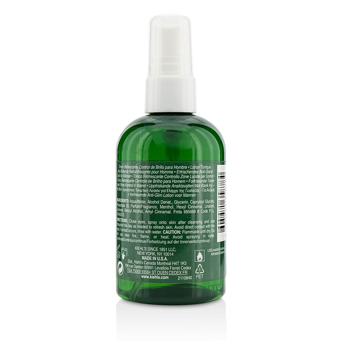 Kiehl's Men's Oil Eliminator Refreshing Shine Control Toner 125ml/4.2ozProduct Thumbnail
