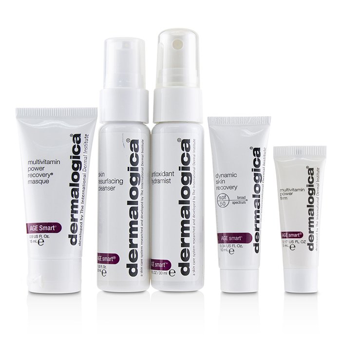 Dermalogica Age Smart Skin Kit (1x Cleanser, 1x HydraMist, 1x Recovery Masque, 1x Skin Recovery SPF 50, 1x Power Firm) 5pcsProduct Thumbnail