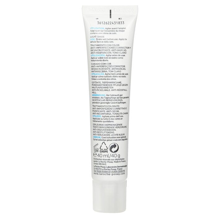 La Roche Posay Effaclar Duo (+) Unifiant Unifying Corrective Unclogging Care Anti-Imperfections Anti-Marks - Light 40ml/1.35ozProduct Thumbnail