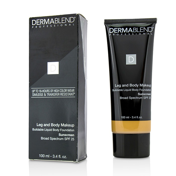 Dermablend Maquillaje Corporal Líquido Edificable de Piernas y Cuerpo Protector Espectro Amplio SPF 25 100ml/3.4ozProduct Thumbnail