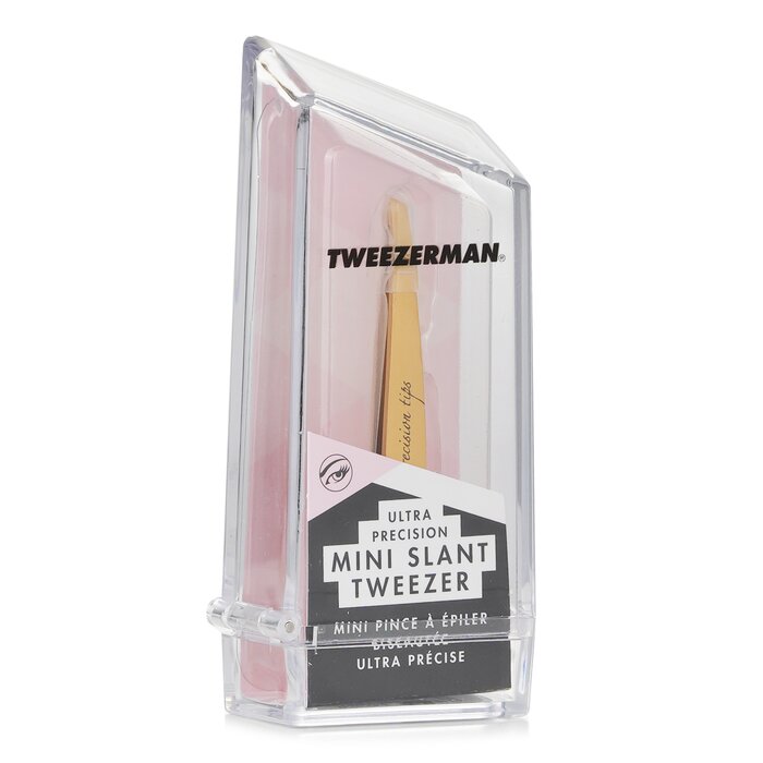 Tweezerman Mini Slant Tweezer Ultra Precision (Tin Coated) (Studio Collection) Picture ColorProduct Thumbnail
