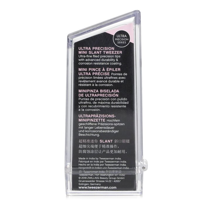 Tweezerman Mini Slant Tweezer Ultra Precision (Tin Coated) (Studio Collection) Picture ColorProduct Thumbnail