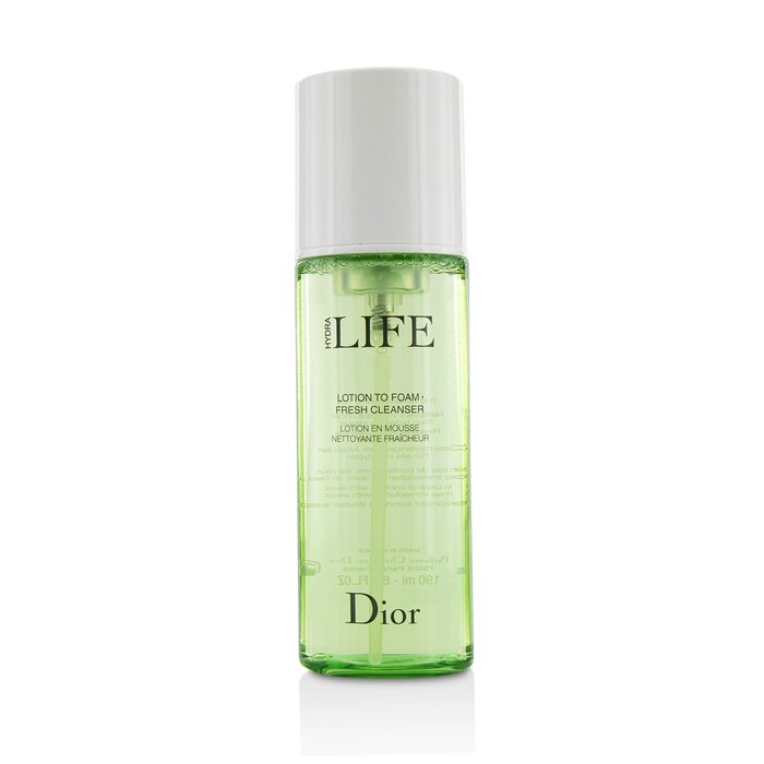 dior lotion to foam cleanser