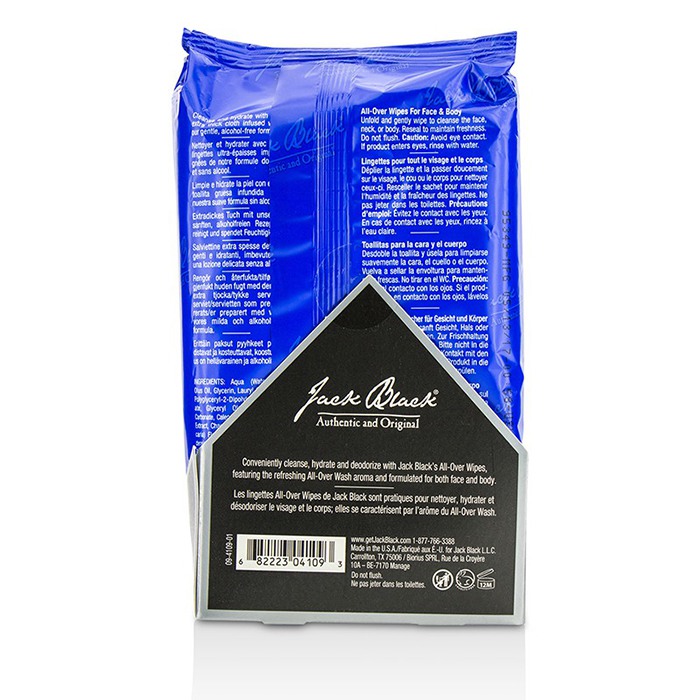 Jack Black All Over Wipes for Face, Hair & Body 30 wipesProduct Thumbnail