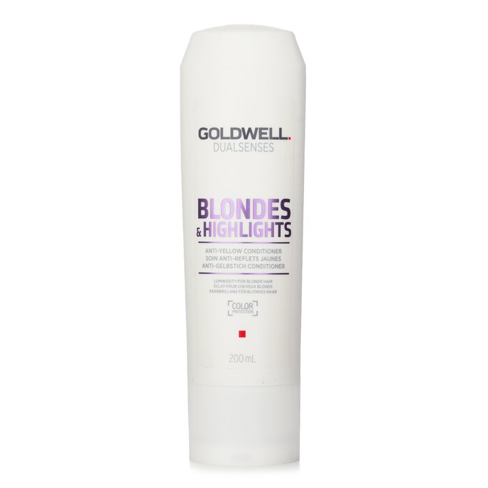Goldwell Dual Senses Blondes & Highlights Anti-Yellow Conditioner (Luminosity For Blonde Hair) 200ml/6.8ozProduct Thumbnail