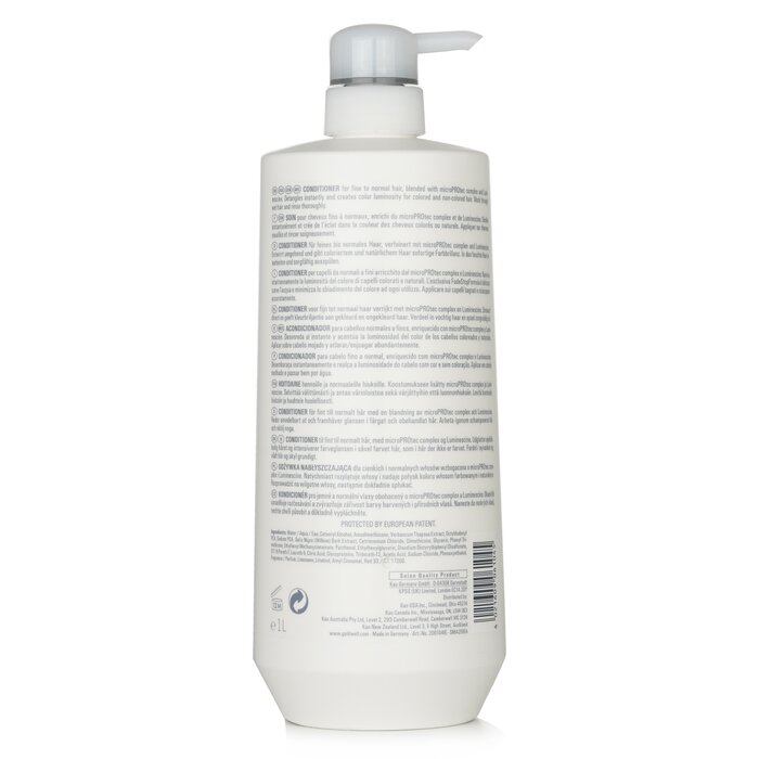 Goldwell Dual Senses Color Brilliance Conditioner (Luminosity For Fine to Normal Hair)  1000ml/33.8ozProduct Thumbnail