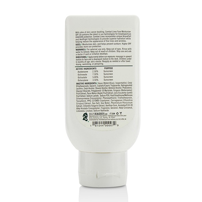 Billy Jealousy 臉部保濕霜 Signature Combat Lines Face Moisturizer 88ml/3ozProduct Thumbnail