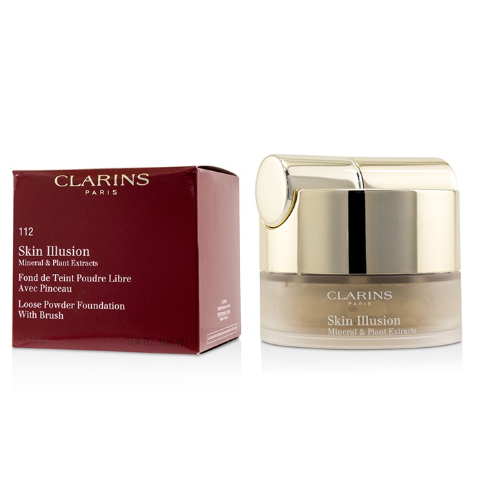 Clarins Skin Illusion Mineral & Plant Extracts Loose Powder Foundation (With Brush) (New Packaging) 13g/0.4ozProduct Thumbnail