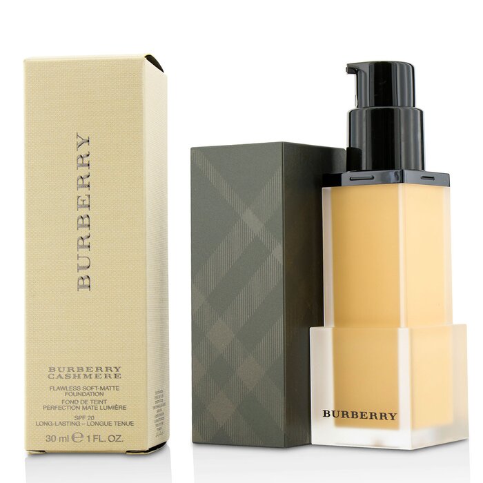 Burberry - Burberry Cashmere Flawless Soft Matte Foundation SPF 20 30ml/1oz  - Foundation & Powder | Free Worldwide Shipping | Strawberrynet PHEN