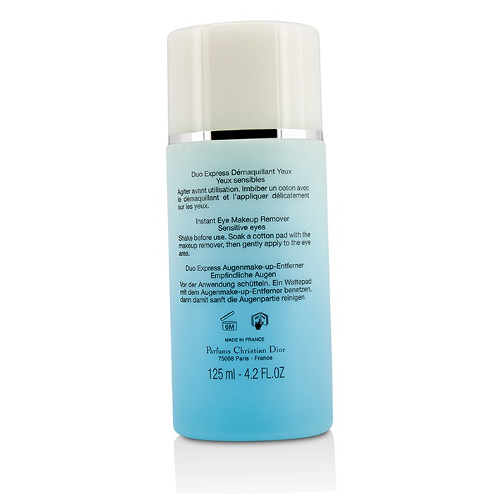 Christian Dior Removedor de Maquillaje de Ojos Instantáneo (Duo Express) (Sin Celofán) 125ml/4.2ozProduct Thumbnail